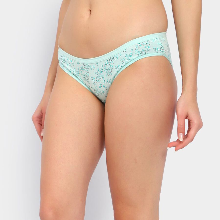 Ladies' Cotton Panty, Light Green, large image number null